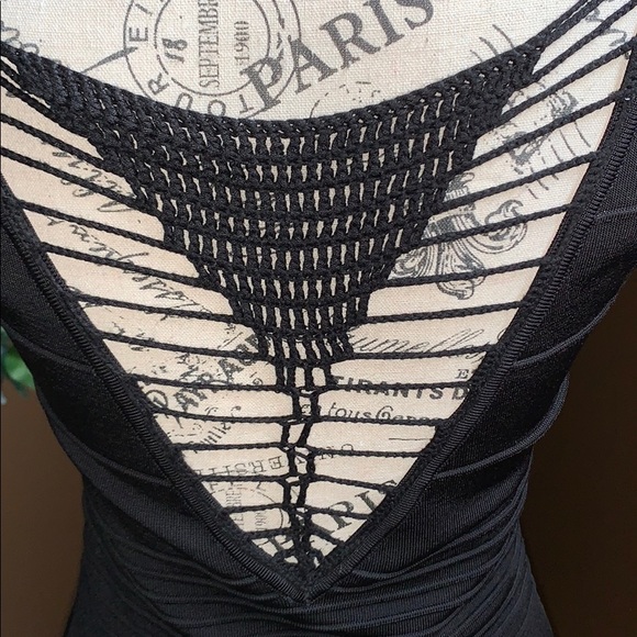 Beautiful, crochet open back bandeau dress - Picture 7 of 10